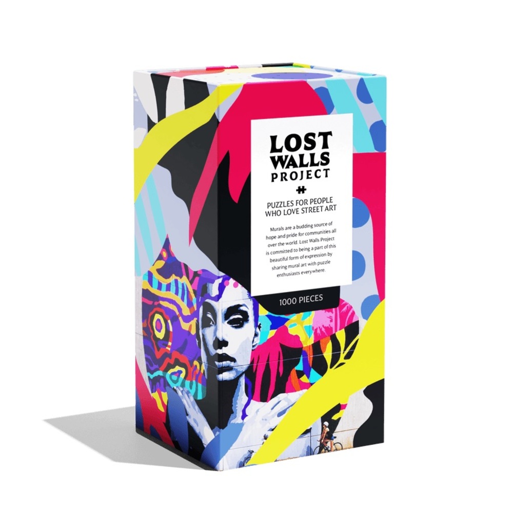 The Lost Walls Project The Butterfly Hug Street Art Puzzle 1000 pc